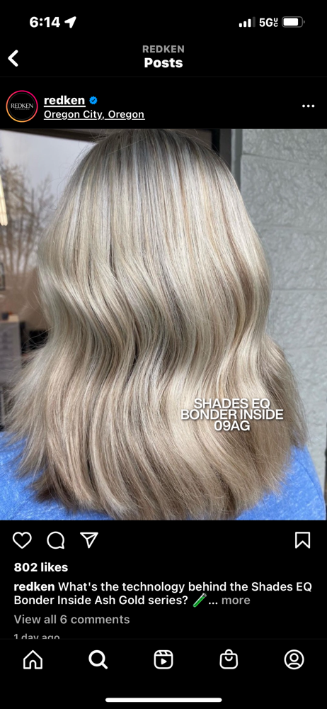 All Over Blond With Toner