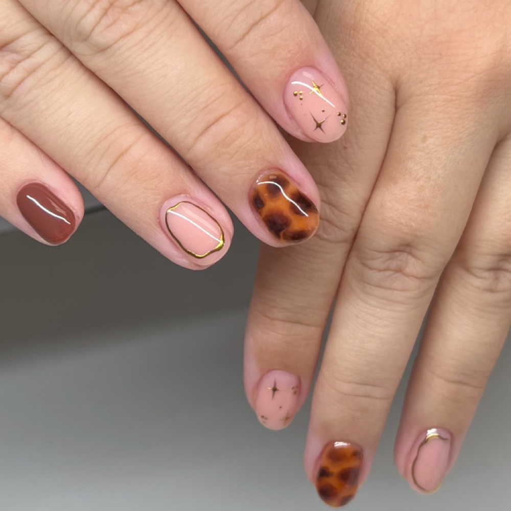 SHORT STRUCTURED GEL MANI at LUNAILS in CASA GRANDE, AZ