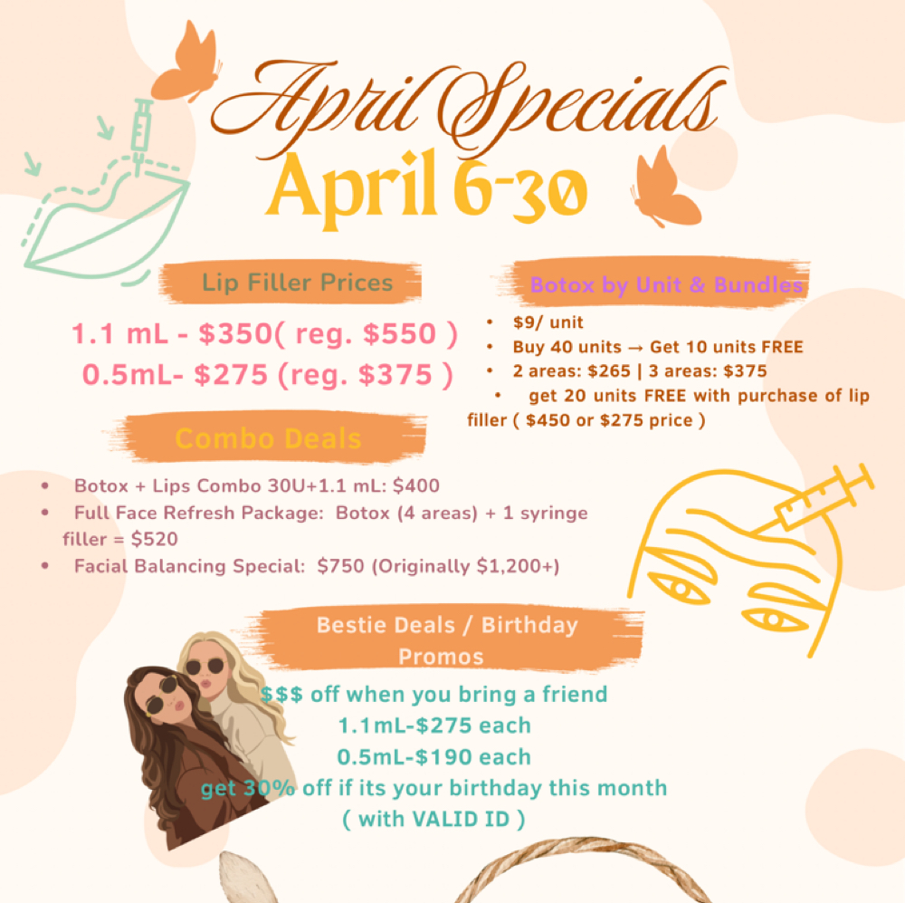 0.5 mL APRIL Price at beautybydeannette in San Antonio, TX