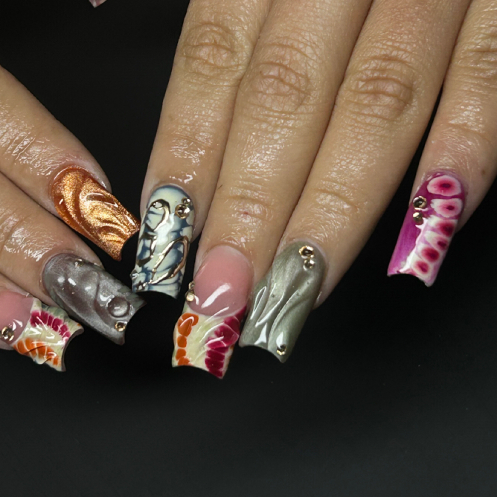 Acrylic Full Set: Medium at The Nail Room by Tee in Pittsfield, MA