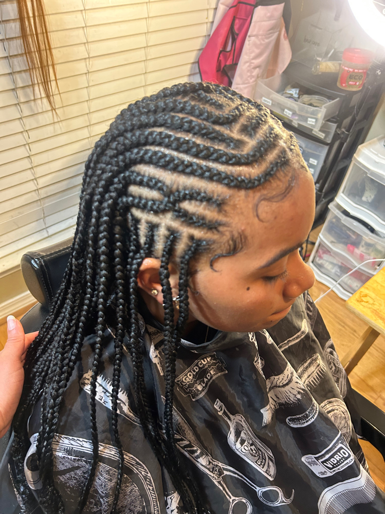 Fulani Braids, Singles Bck