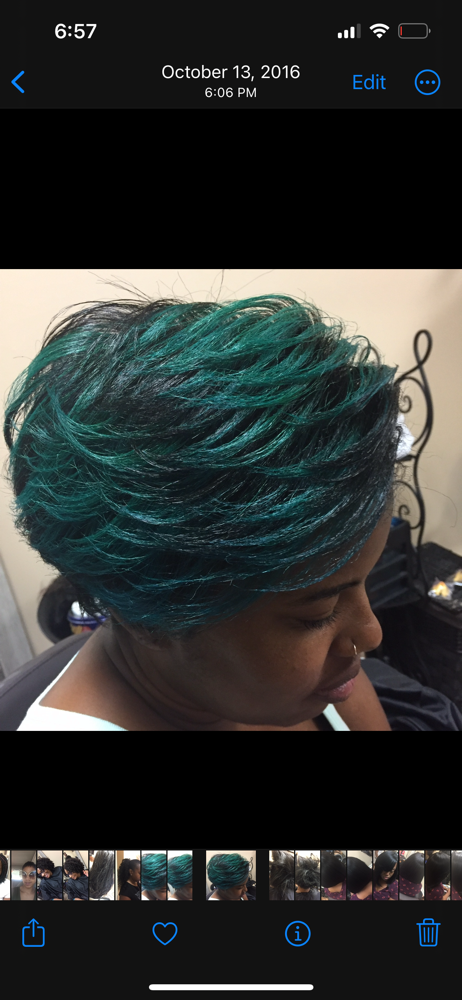 Partial Double Process Color