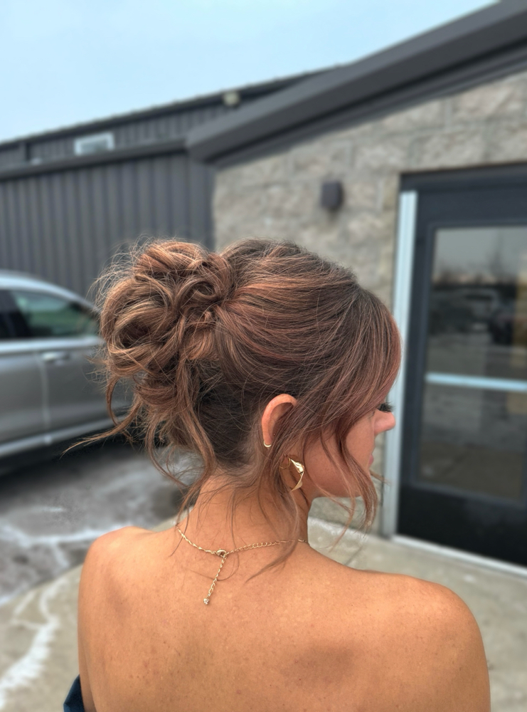 BRIDESMAIDS/FRIENDS UPDO