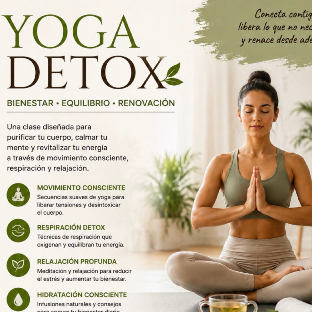 Yoga detox at International Esthetics Center in Goose Creek, SC