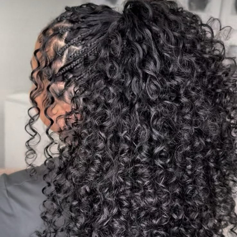 Miracle Knotless HUMAN HAIR ONLY at Spoiled Lyfestyle Braids in Palm Bay, FL
