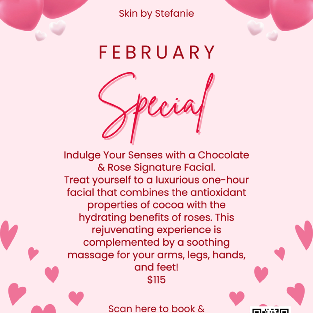 Chocolate & Roses Facial at Skin By Stefanie in Redlands, CA