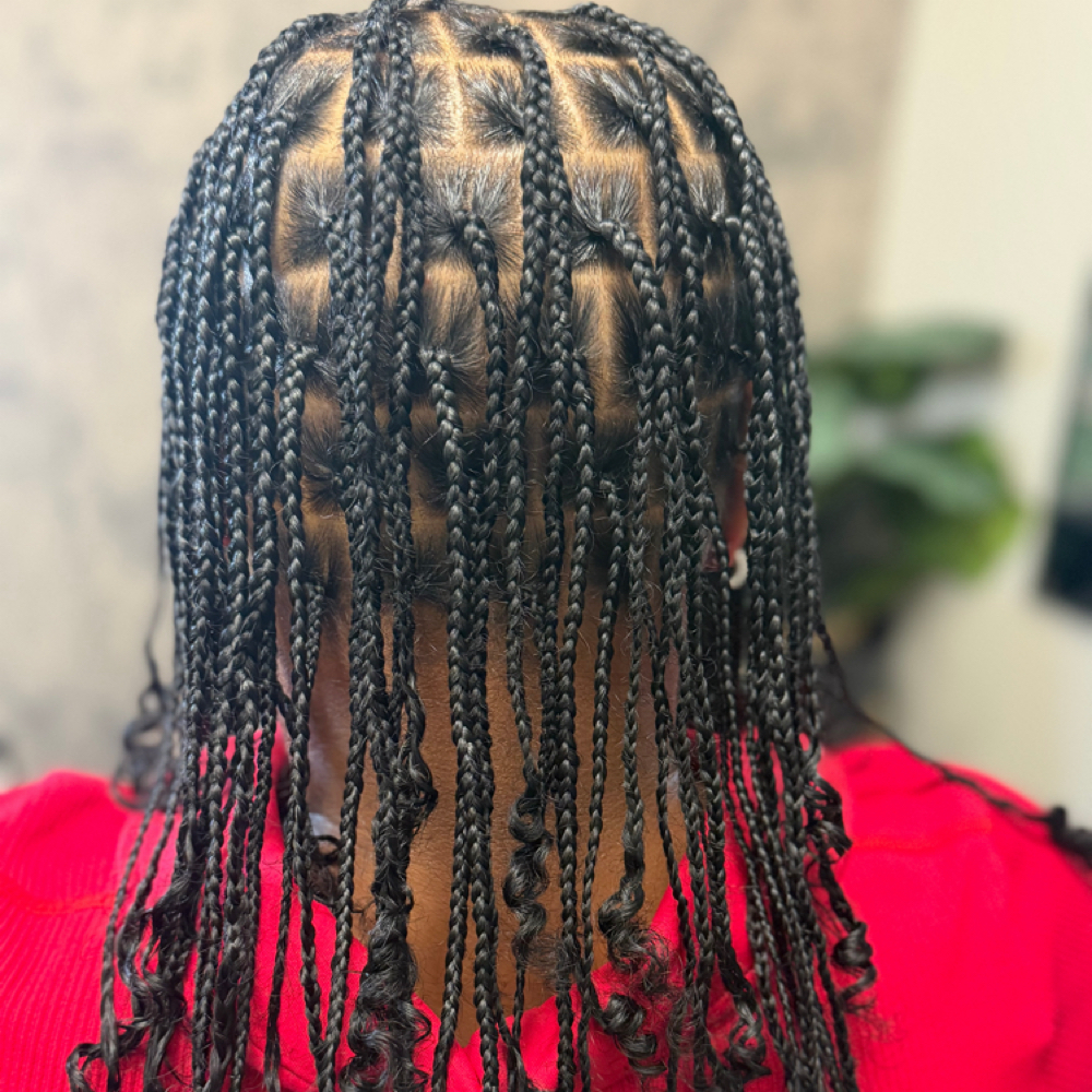 Individual Braids (natural Hair) at Vain Galore Salon & Spa in Austell, GA
