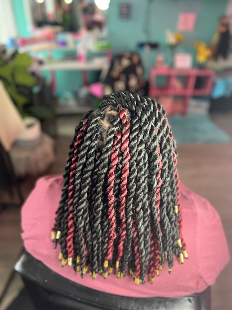 Marley Twist Bob at BraidsByLici in Kansas City, MO