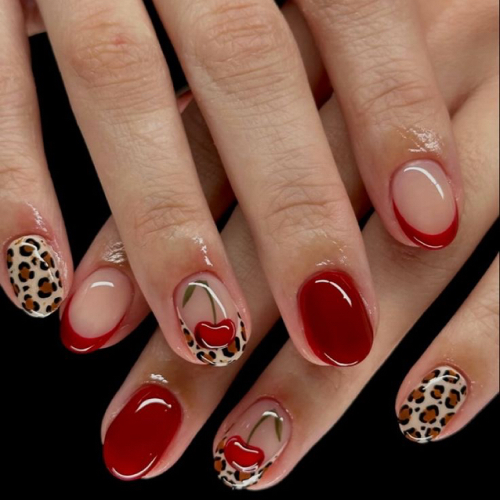 Gel Manicure Full Hand Design