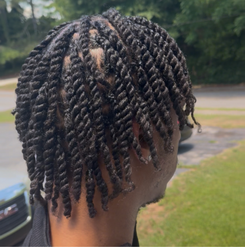 Two Strand Twist ✨ at Nellzbeautyparlor in Jonesboro, GA