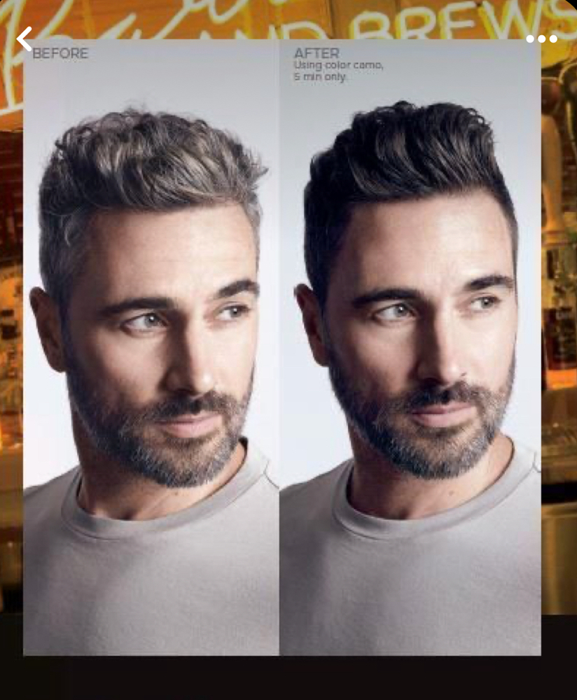 Mens Grey Blending