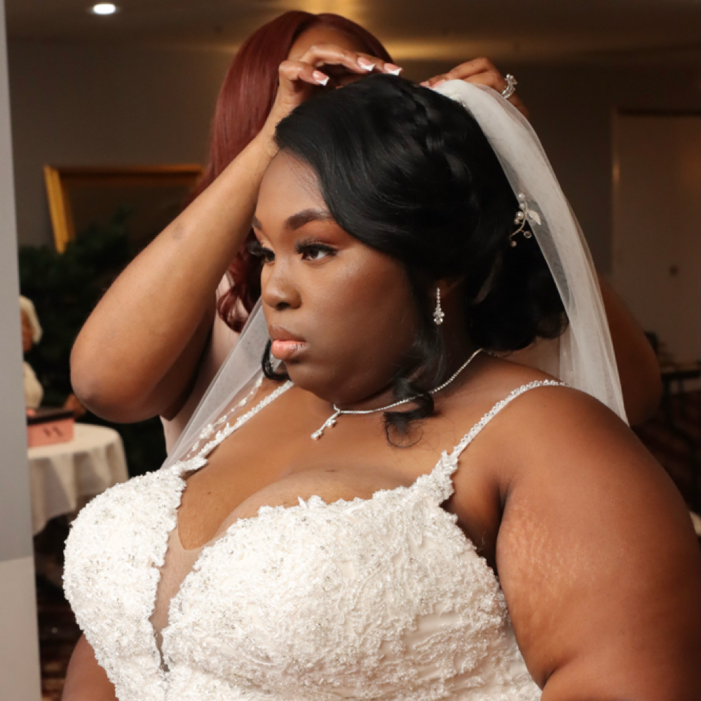 Bridal Hair at HeSeesEbonyBeauty in Southfield, MI