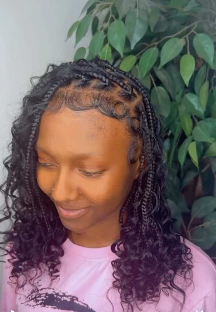 Large Knotless Boho Bob at Tatiana Collier in Indianapolis, IN