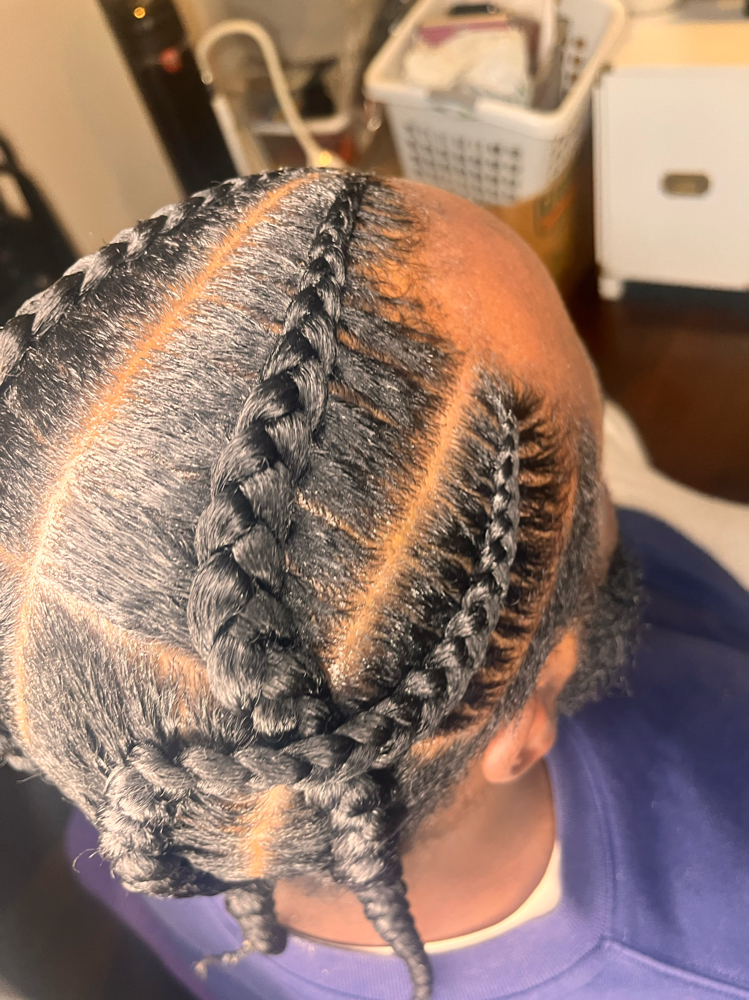4-6 Cornrows