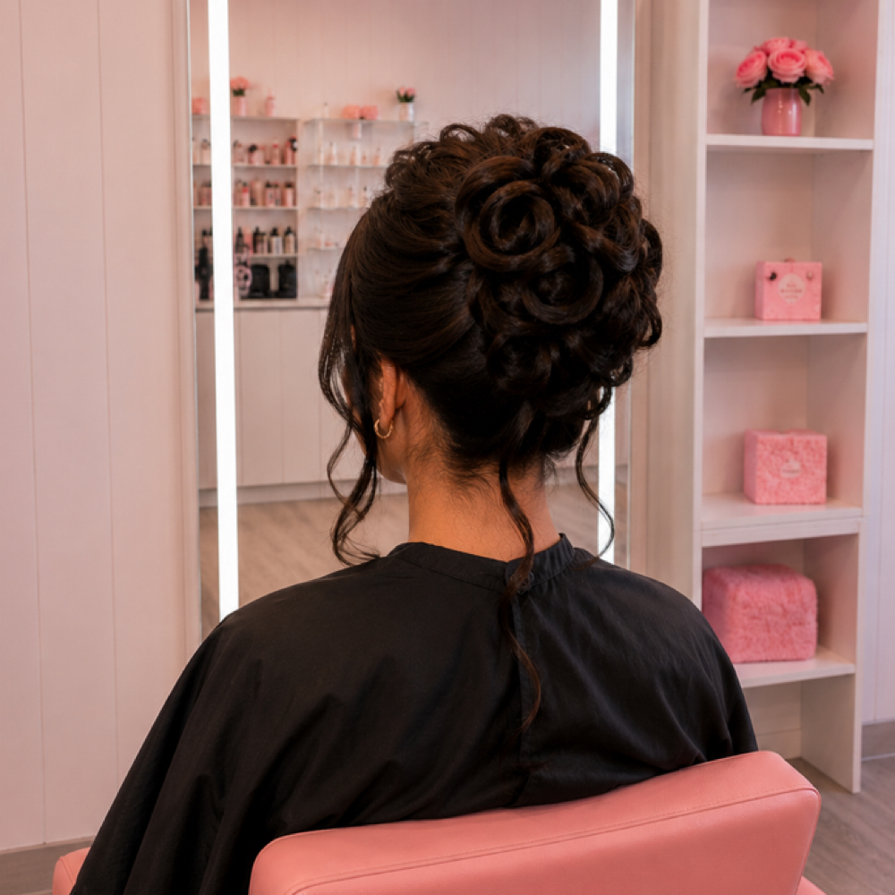 Updo at Arletti Hair Designs in Crofton, MD