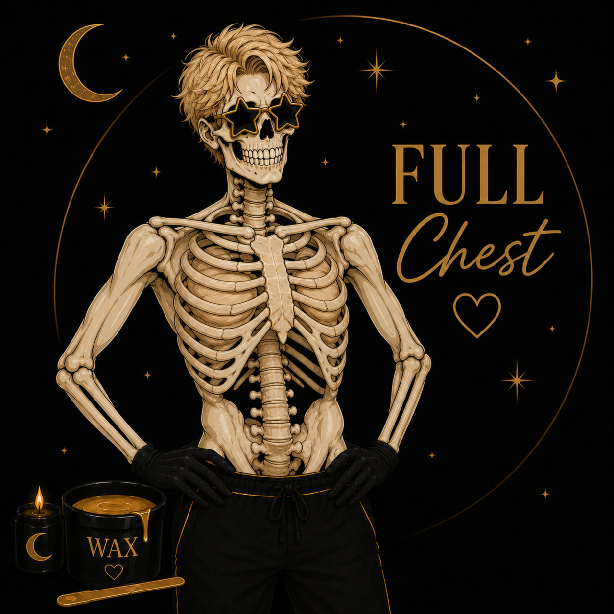 Full Chest at Enchanted Skin and Wax in Mars Hill, NC