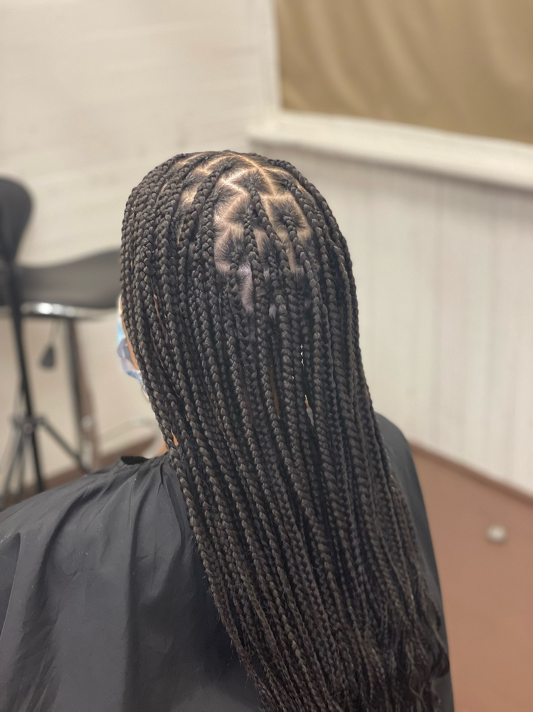 Medium Knotless/Box Braids