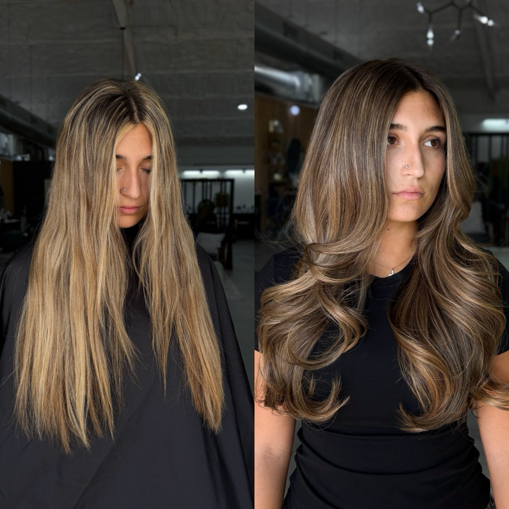 Reverse Balayage at Hair By Caelyn in Greenville, TX