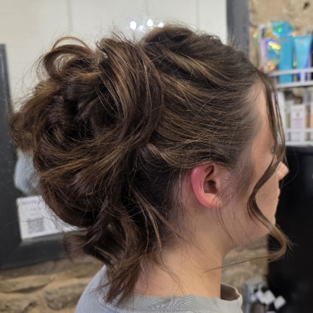 Updo Style at Hair by Carrie in Azle, TX