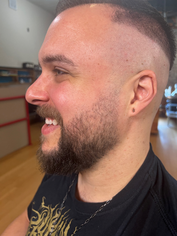 Straight Razor Head Shave