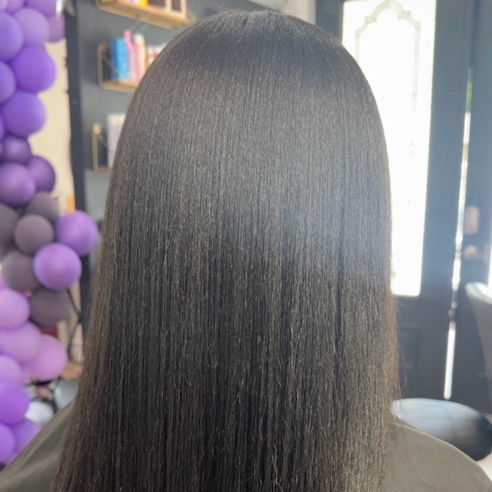 Silk Press at Wyss and Co Blowout Bar in Wesley Chapel, FL