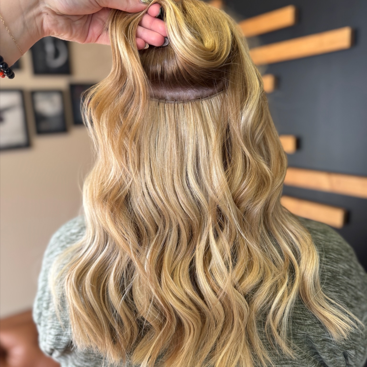 Handtied Move Up - One Row at hair_lab in Hollidaysburg, PA