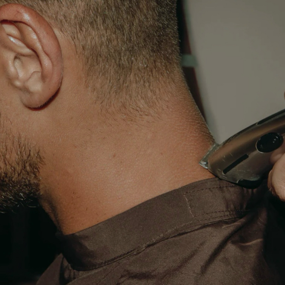 Neck clean up at A Cut Above The Rest in Frisco, TX