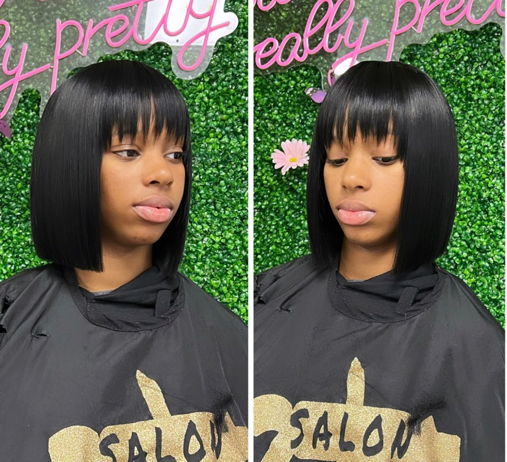 Full Bonded Weave With Fringe