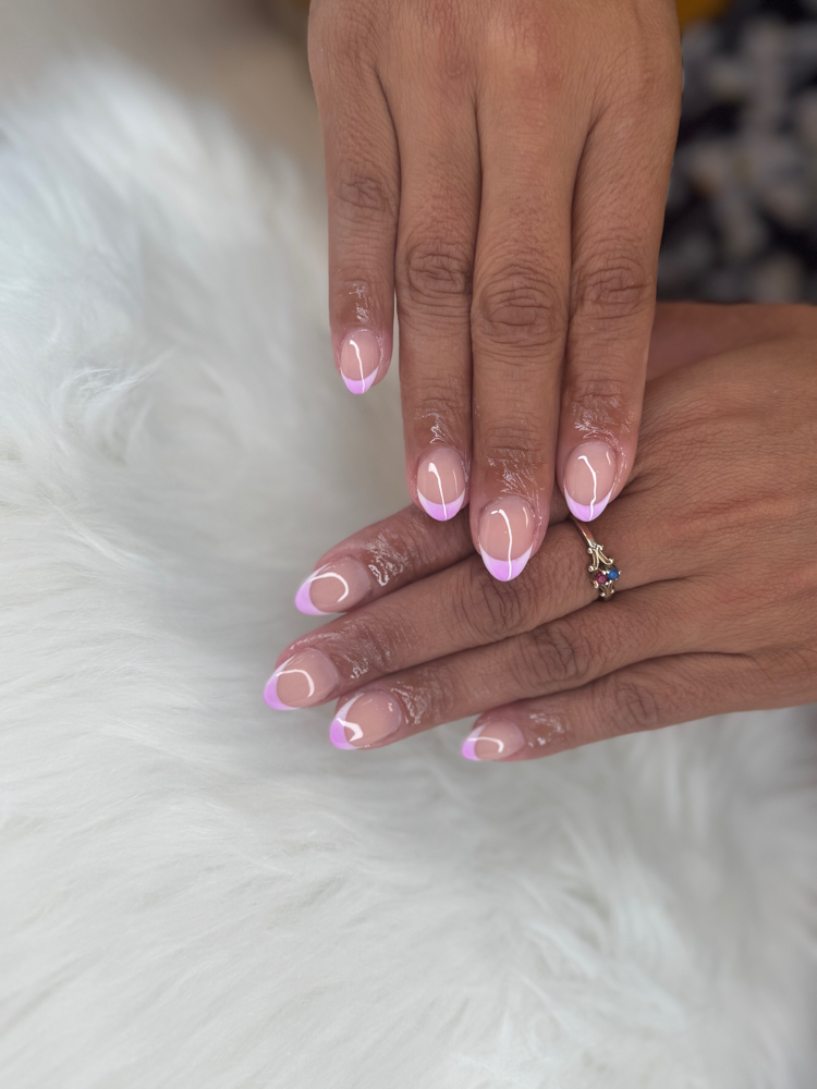 French tip full set