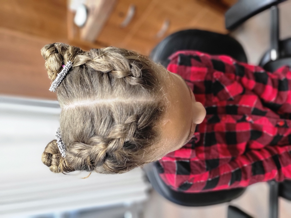 2 Formal Up-Do For Child