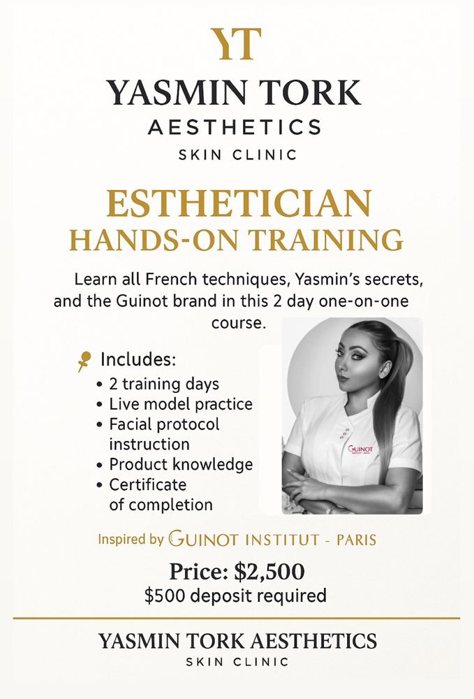 ESTHETICIAN HANDS-ON TRAINING