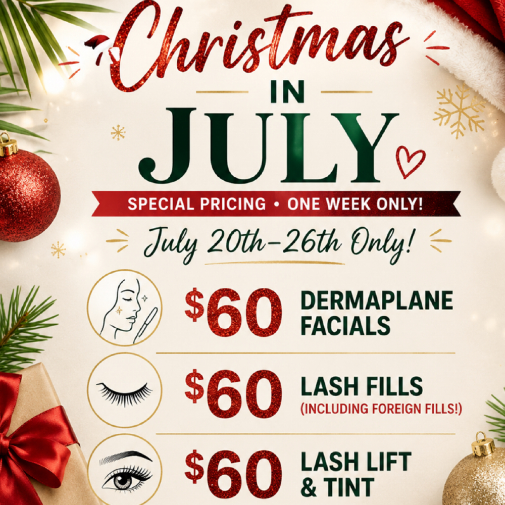 Christmas In July Lash Fill at Lash Dealer Beauty Studio in Andover, KS
