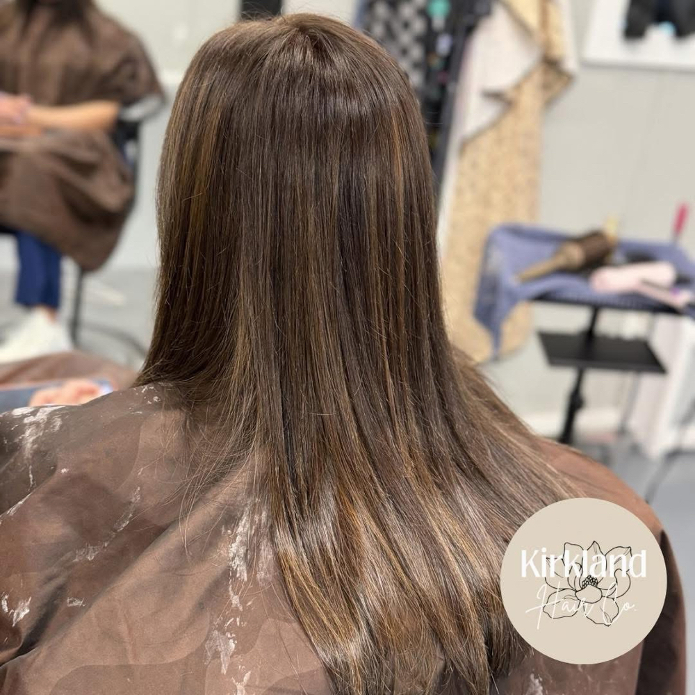 Lowlights at Kirkland Hair Co. in Coushatta, LA