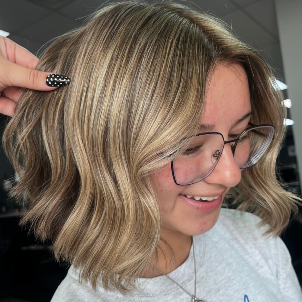 NS - Partial Highlight & Haircut at Jamie & Nautica Hair Co. in New Braunfels, TX