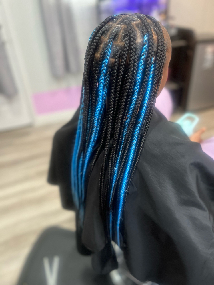 Child Braids at Blissfully Braiding Beauty Bar in Overland Park, KS