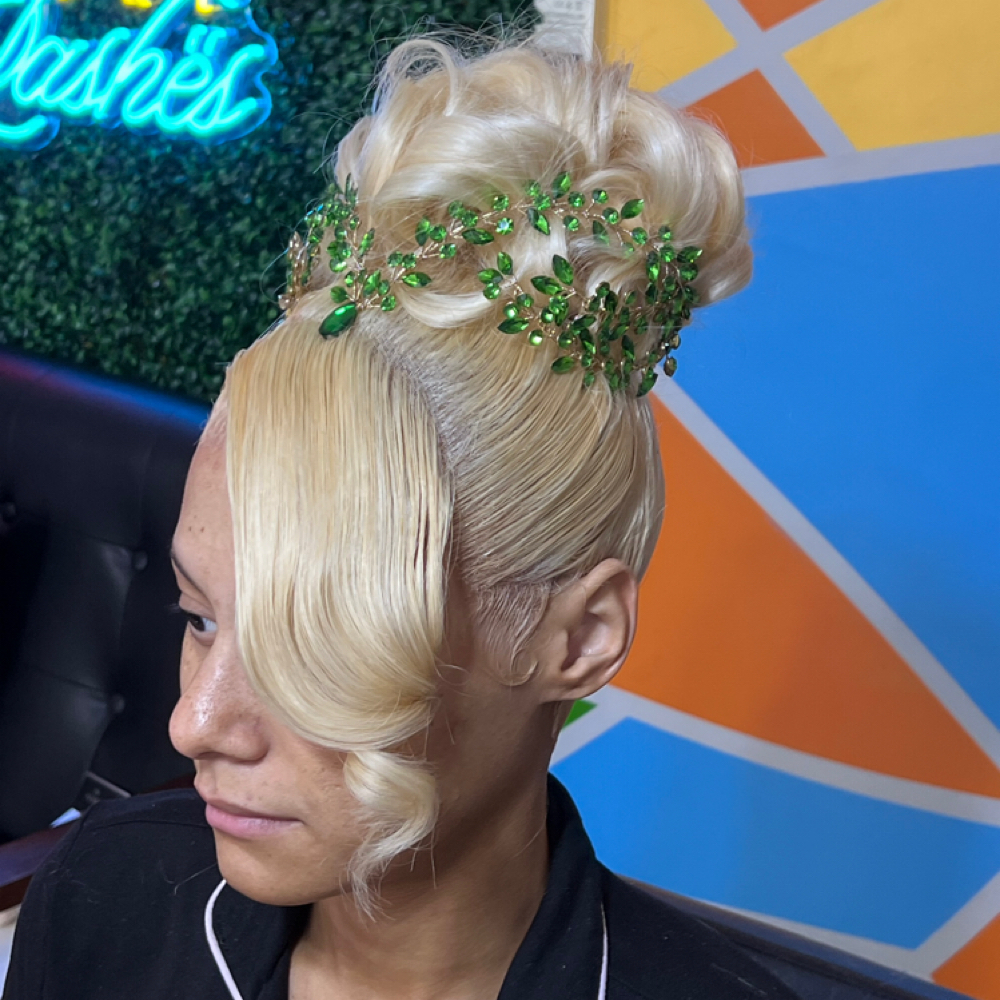 Double Frontal Ponytail at POP Yah’Lashes🍭 in Baxley, GA