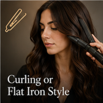 Curling Or Flat Iron Style at The Style Studio by Syd in Parsippany, NJ