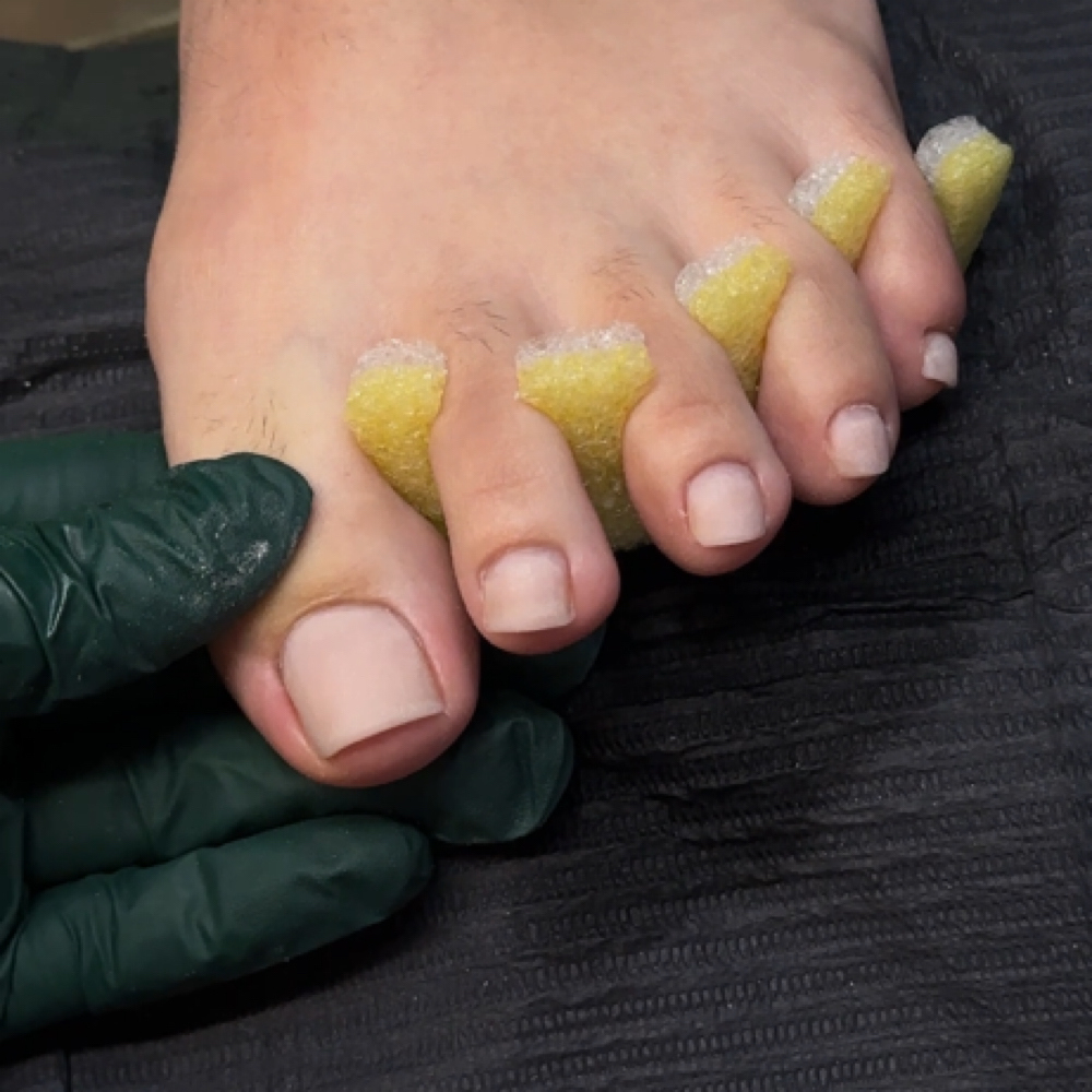 Polygel - Dry Pedicure at Yaya Gloss Co. in Richardson, TX
