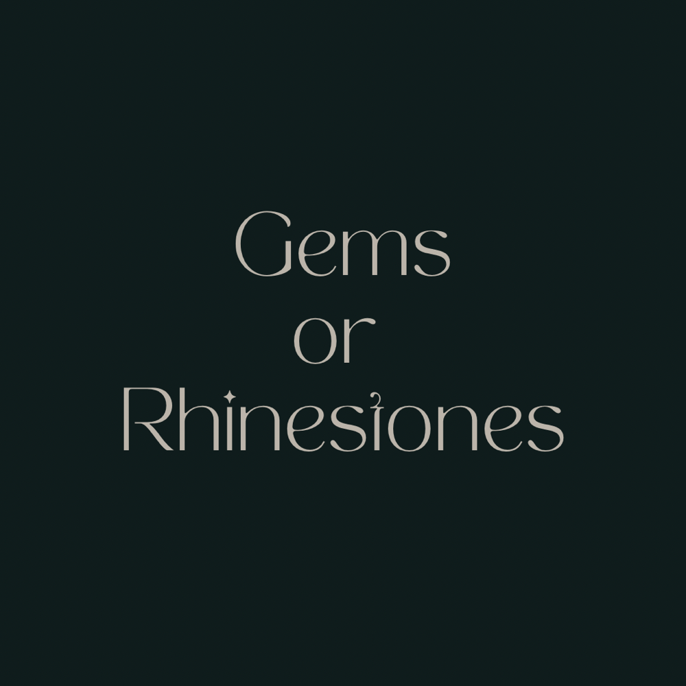 Gems Or Rhinestones