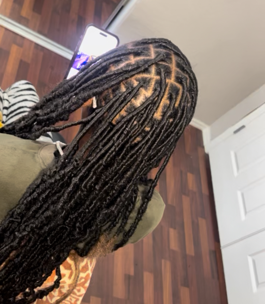Small/Medium Faux Locs