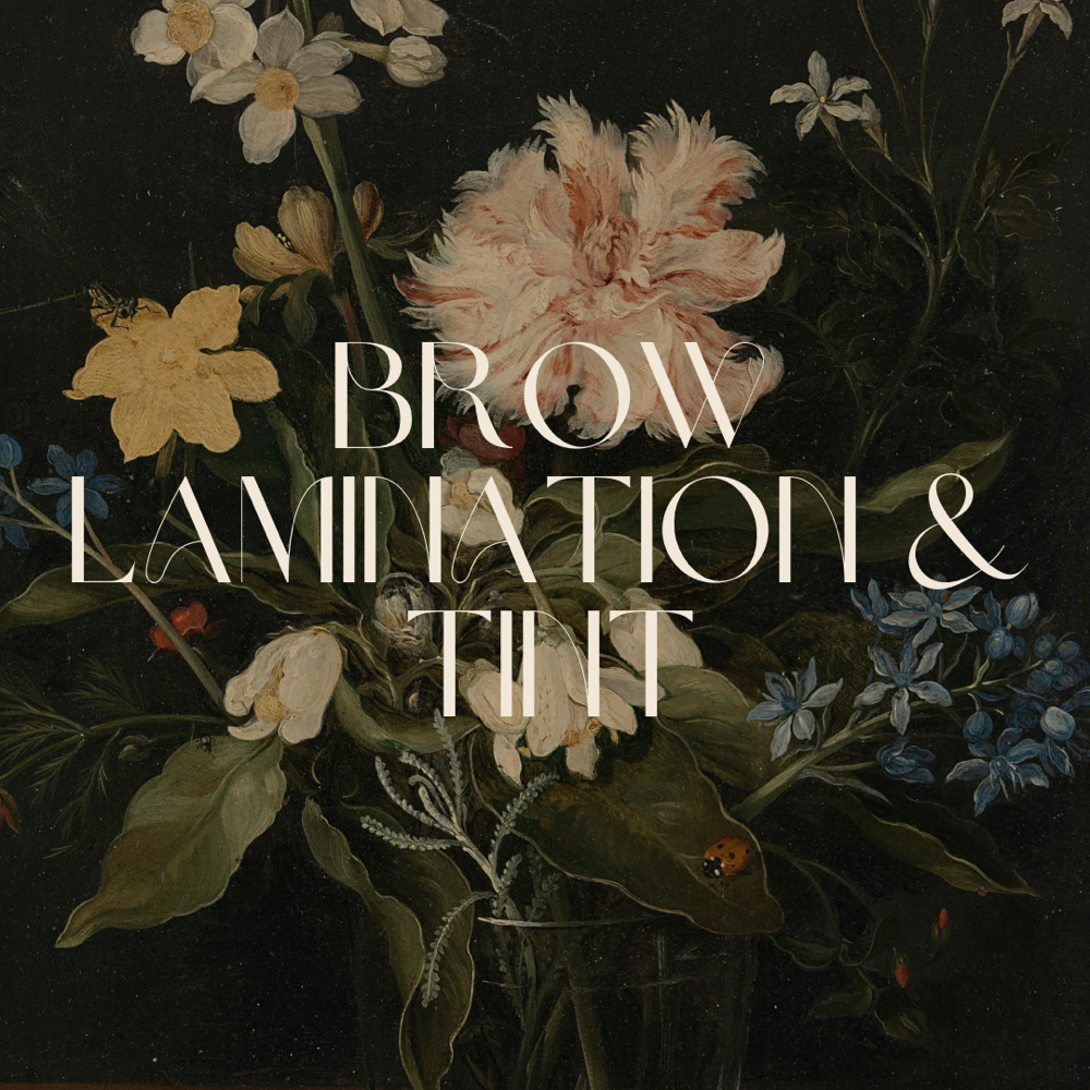 Eyebrow lamination & Tint