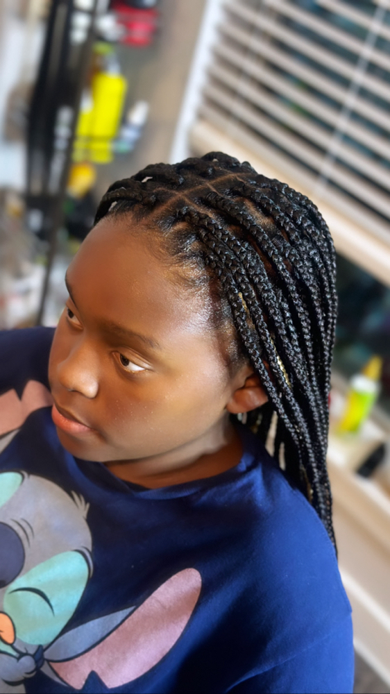 Kid Small Traditional Box Braids