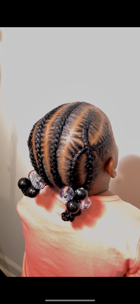 6 Stitch Braids (Kids 3-6)
