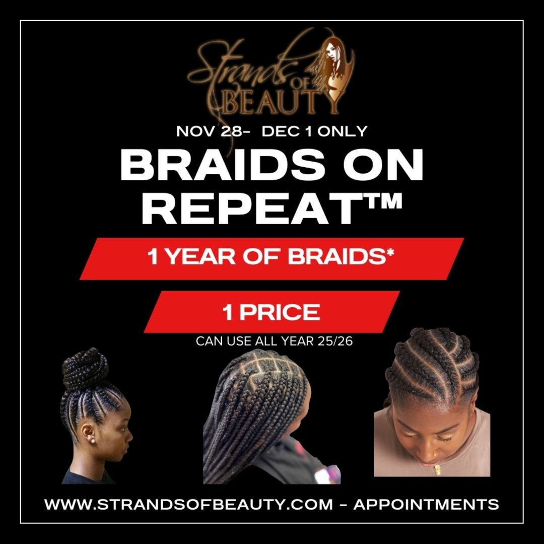 BRAIDS ON REPEAT™ Annual Blk Fri