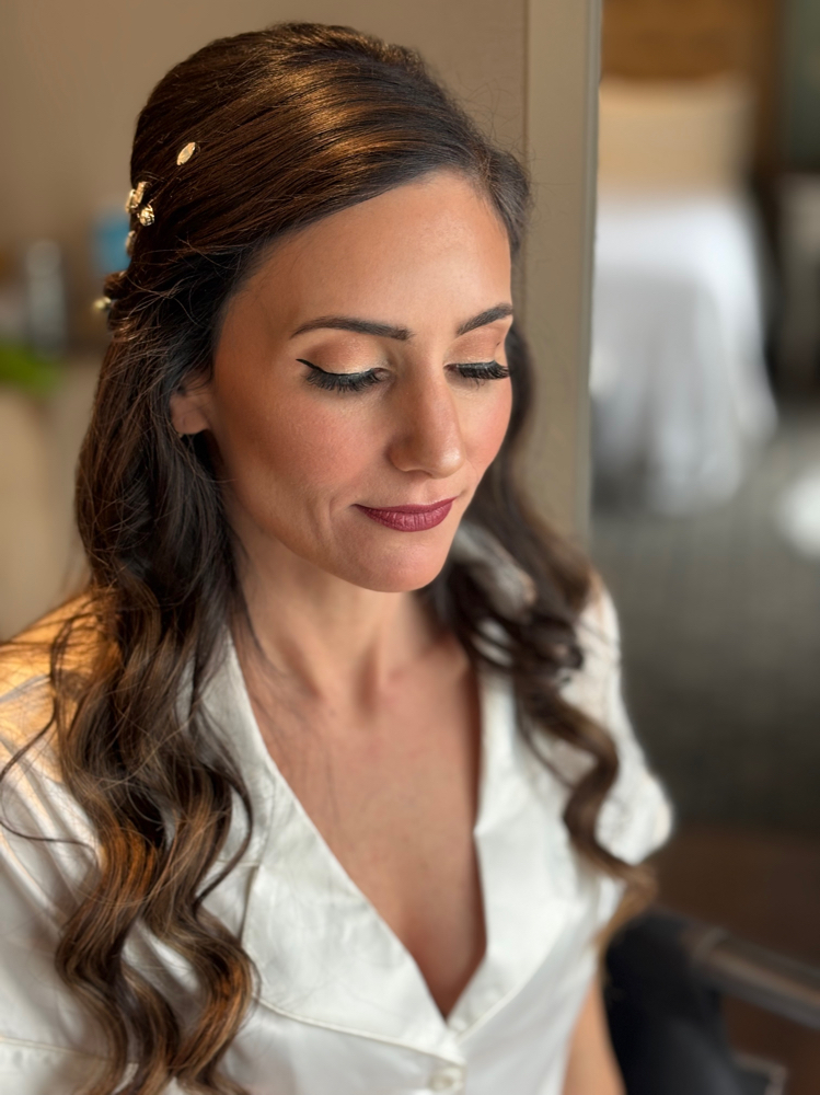 Bride Makeup Application