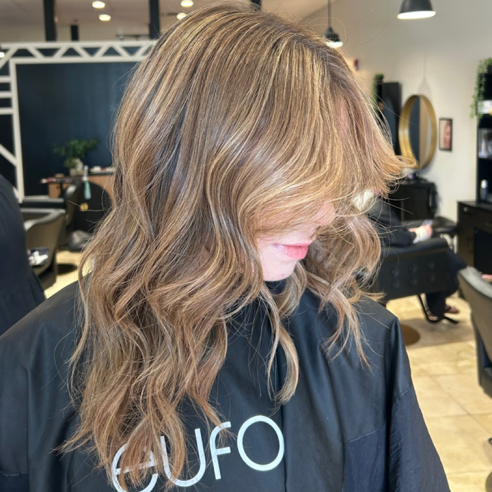 Partial Highlight at Lily’s Lovely Hair in Murrieta, CA