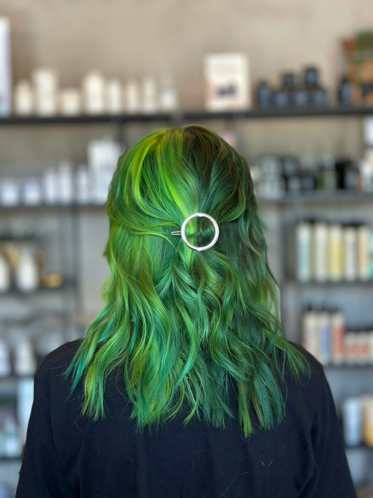 Color Correction/ Double Process at Brittani Anderson in Denison, TX