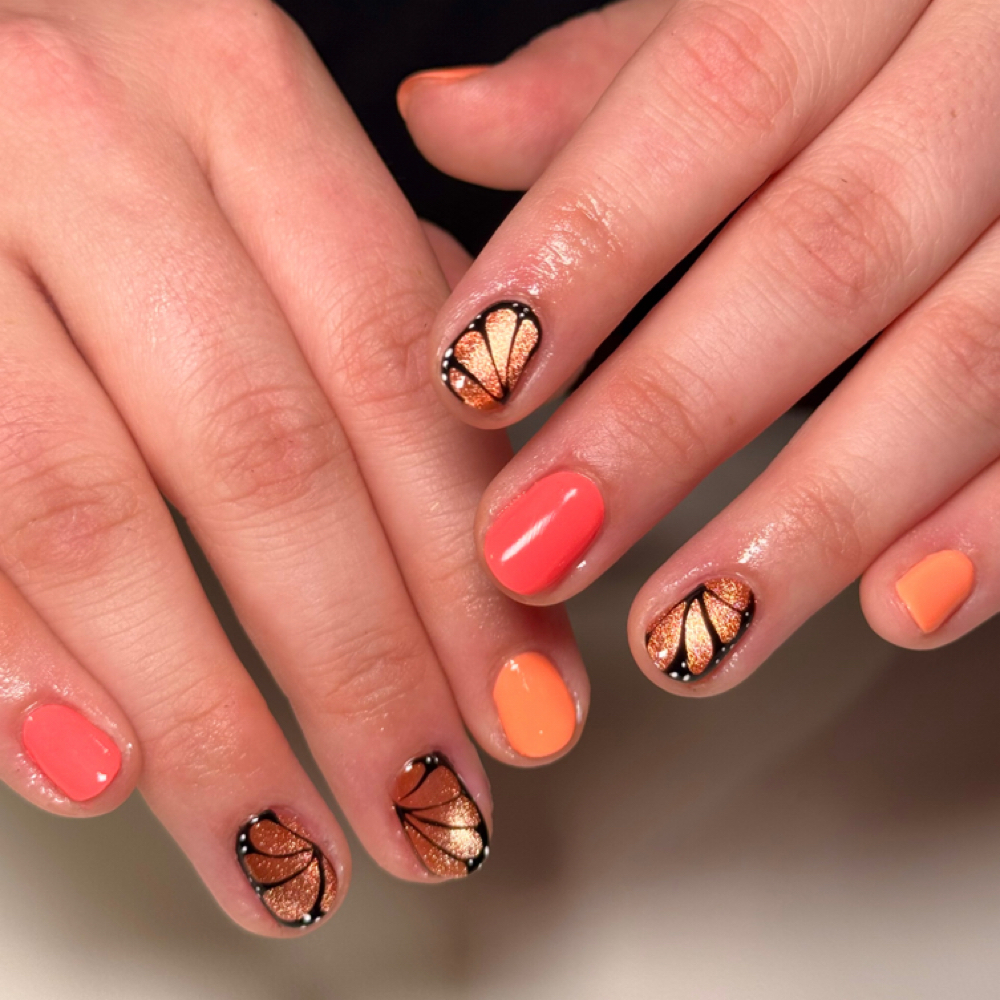 Moderate Art Gel Mani at Blacksheep Society in Richmond, VA