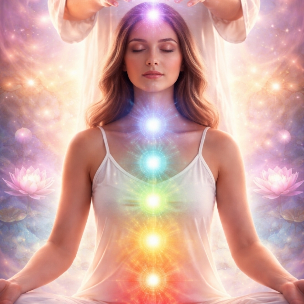 Reiki (Chakra Alignment) at Lacey Lauersdorf-Relaxing Pink Escape LLC in Sheboygan, WI