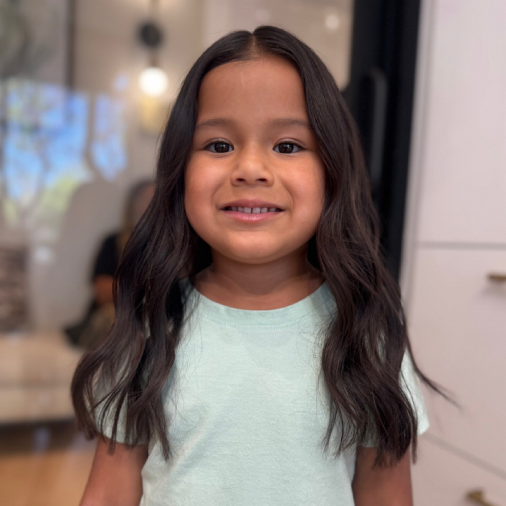 Mini Signature Cut (8 and Under) at Crowned by Anastasia in Chino, CA